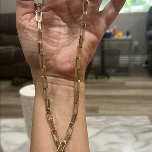 Guess Gold Necklace Chain Design Jewelry